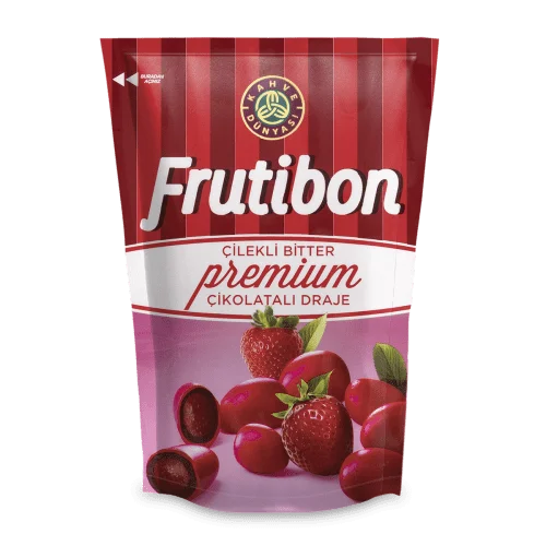 منتج تركي: فروتي بون Frutibon بالفريز قهوة دنياسي 150 غرام