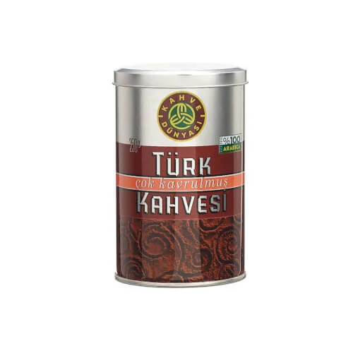 منتج تركي: 250غ قهوة تركية محمصة جداً من قهوة دنياسي