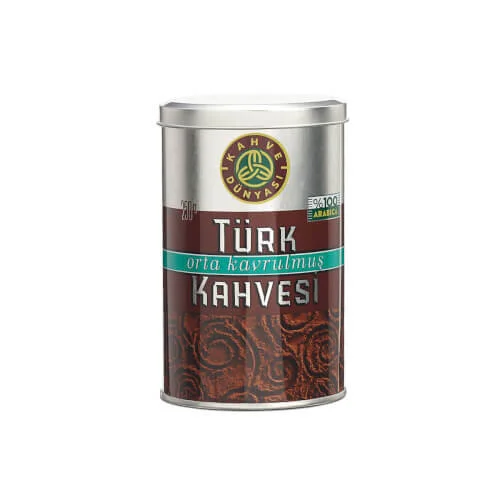 منتج تركي: 250غ قهوة تركية محمصة وسط من قهوة دنياسي